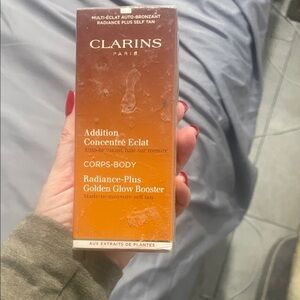 Clarins Radiance-Plus Golden Glow Booster - Orange and Tan